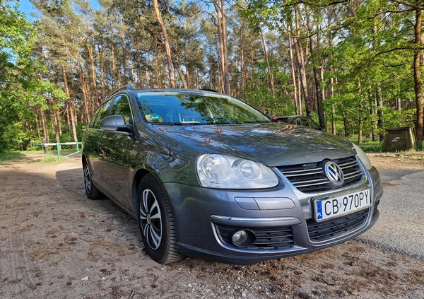 Volkswagen Golf cena 16500 przebieg: 198000, rok produkcji 2007 z Bydgoszcz małe 352